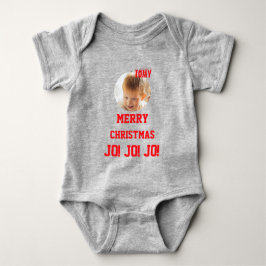 Christmas personalized Baby Jersey Bodysuit color ベビーボディスーツ