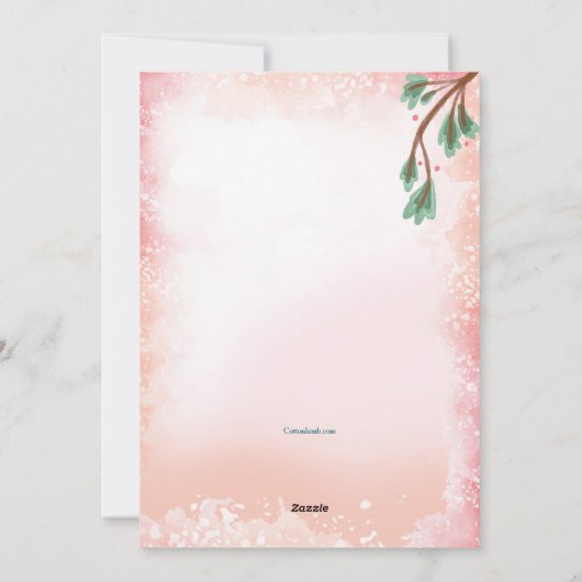 Christmas Pets シーズンカード (裏面)