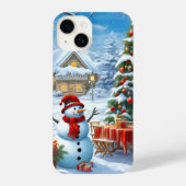Christmas phone case iPhoneケース (裏面)