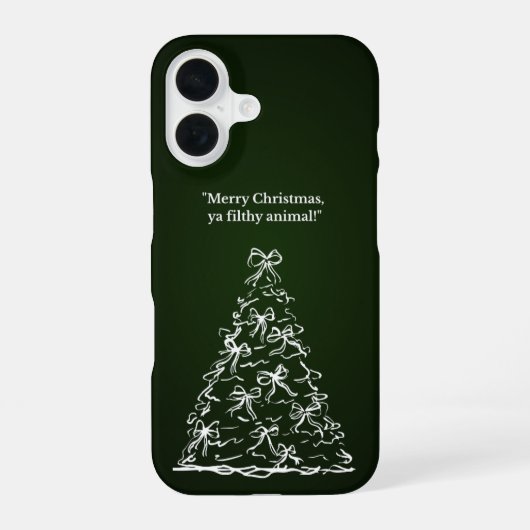 Christmas phone case iPhone 16ケース (裏面)