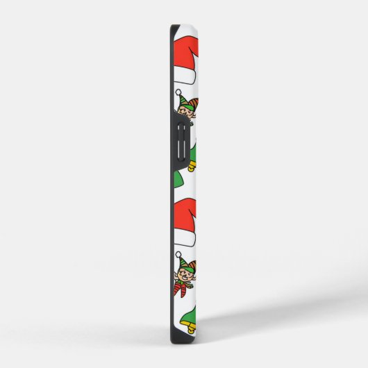 Christmas Phone Design iPhoneケース (右側面)