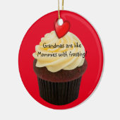 Christmas photoオーナメントfor Granda セラミックオーナメント (左)