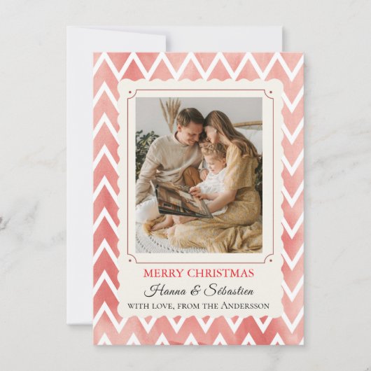  Christmas Photo シーズンカード (正面)