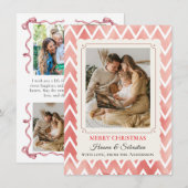  Christmas Photo シーズンカード (正面/裏面)