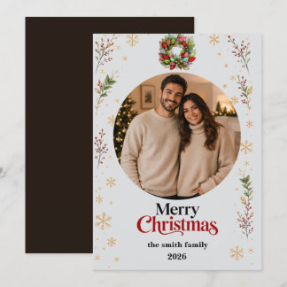 Christmas Photo Card | Merry Christmas シーズンカード