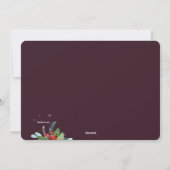 Christmas Photo Oval Greeting Card シーズンカード (裏面)