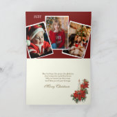 Christmas Photos Religious Jesus Mary Joseph  シーズンカード (内部)