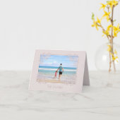 Christmas Piinsettia Neutral Holiday Card カード (黄色い花)