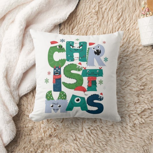 Christmas Pillow  クッション (ブランケット)