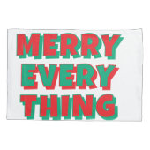 Christmas Pillowcase 枕カバー (裏面)