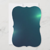 Christmas Pine Tree,Chic Green Christmas Company 招待状 (裏面)