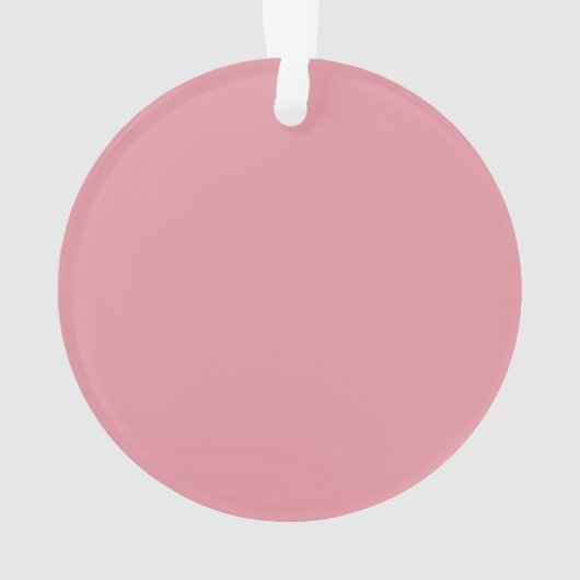 Christmas Pink Ornament オーナメント (裏面)