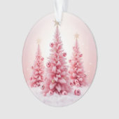 Christmas Pink Ornament オーナメント (正面)