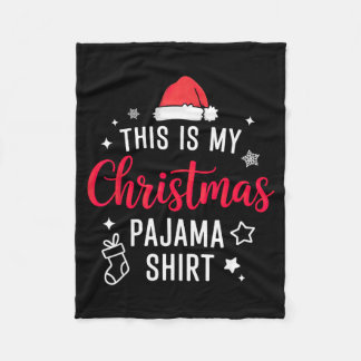 Christmas Pj Pajama Pjs  フリースブランケット