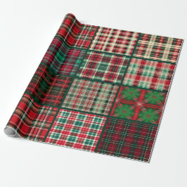 Christmas Plaid ラッピングペーパー