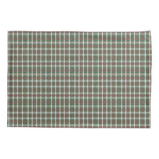 Christmas plaid 枕カバー (裏面)