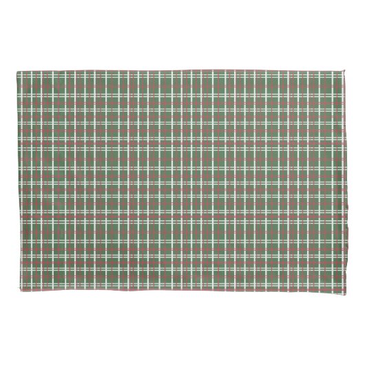 Christmas plaid 枕カバー (正面)