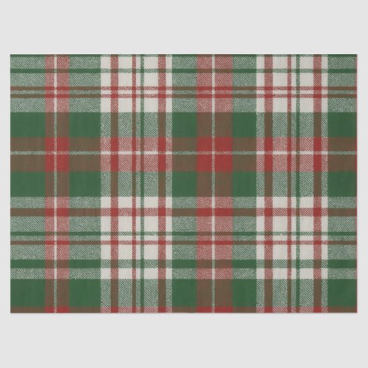 Christmas Plaid 薄葉紙 (正面)