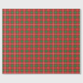 Christmas Plaid 6 ラッピングペーパー (フラット)