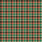 Christmas Plaid Curtain Red Green Gift for Home シャワーカーテン