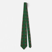 Christmas Plaid Green ネクタイ (正面)