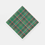 Christmas Plaid Green Pattern-23914 スタンダードランチョンナプキン (角)