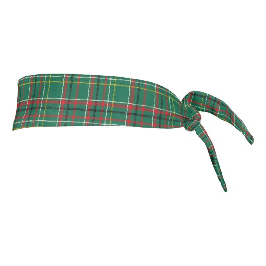Christmas Plaid Green Pattern-23914 タイヘッドバンド (回転90)