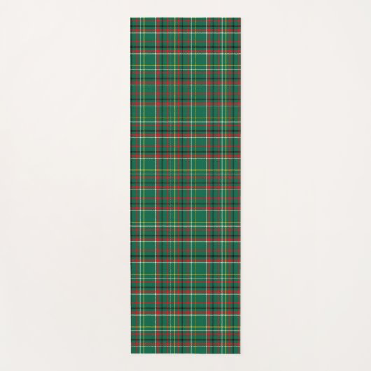 Christmas Plaid Green Pattern-23914 ヨガマット (正面)