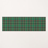 Christmas Plaid Green Pattern-23914 ヨガマット (正面(横))