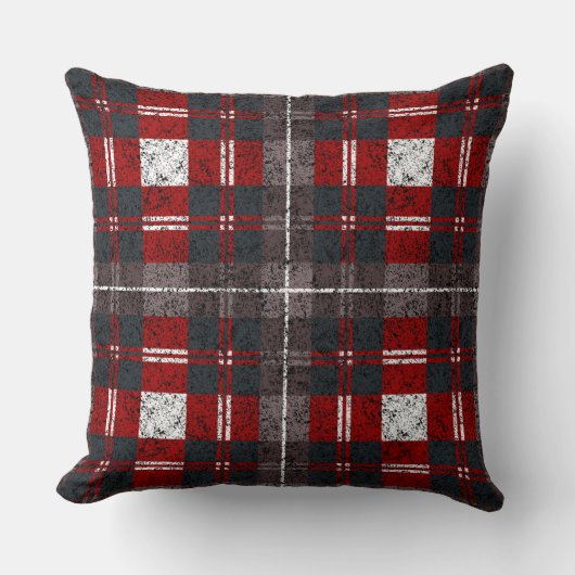 Christmas Plaid Pattern  クッション (正面)