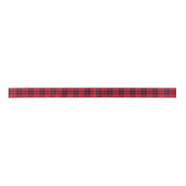 Christmas Plaid Pattern  サテンリボン (正面)