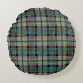 Christmas Plaid Pattern ラウンドクッション