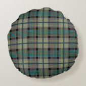 Christmas Plaid Pattern ラウンドクッション (裏面)