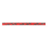 Christmas Plaid Pattern Satin Ribbon サテンリボン (正面)