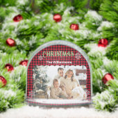 Christmas Plaids Family Gift Custom Photo (クリスマス)