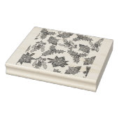 Christmas plants pattern ラバースタンプ (スタンプ)