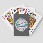 Christmas Playing Cards Festive Holiday Poker Deck トランプ (裏面)