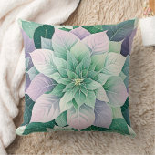  Christmas Poinsettia  Festive  クッション (ブランケット)