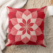 Christmas Poinsettia Festive クッション (ブランケット)