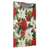 Christmas Poinsettia – Holiday Floral Design クリップボード (右)