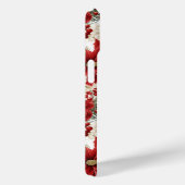 Christmas Poinsettia – Holiday Floral Design Case-Mate iPhoneケース (裏面 / 右)