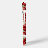 Christmas Poinsettia – Holiday Floral Design Case-Mate iPhoneケース (裏面 / 左)