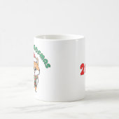 Christmas Pomeranian Mug: Merry Woofmas コーヒーマグカップ (中央)