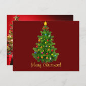 Christmas Post Card, Size: Standard Postcard ポストカード (正面/裏面)