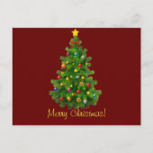 Christmas Post Card, Size: Standard Postcard ポストカード (正面)