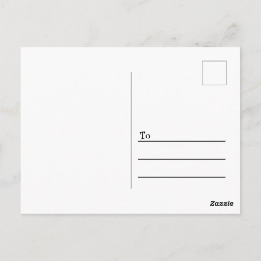 Christmas Postcard ポストカード (裏面)