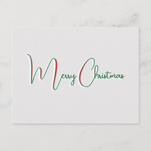 Christmas Postcard ポストカード (正面)