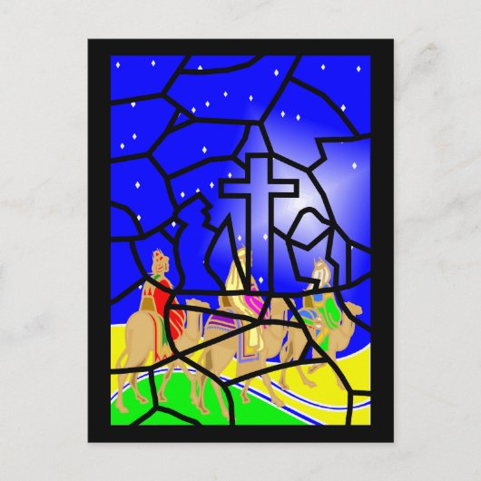 Christmas Postcard 3人の王 シーズンポストカード (正面)