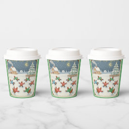 Christmas Poultry in Motion, Paper Cups 紙コップ
