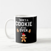 Christmas Pregnancy Announcemen Mommy Mom To Be コーヒーマグカップ (左)